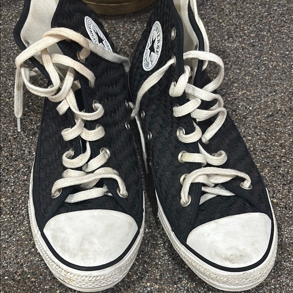 Converse All Star Black High Tops - Picture 5 of 6